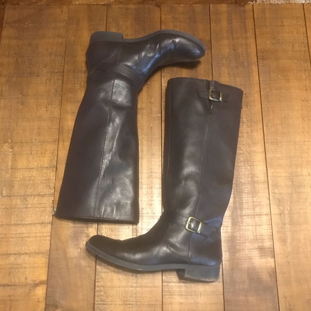 Brown GH Bass Leather Boots Sz 8.5